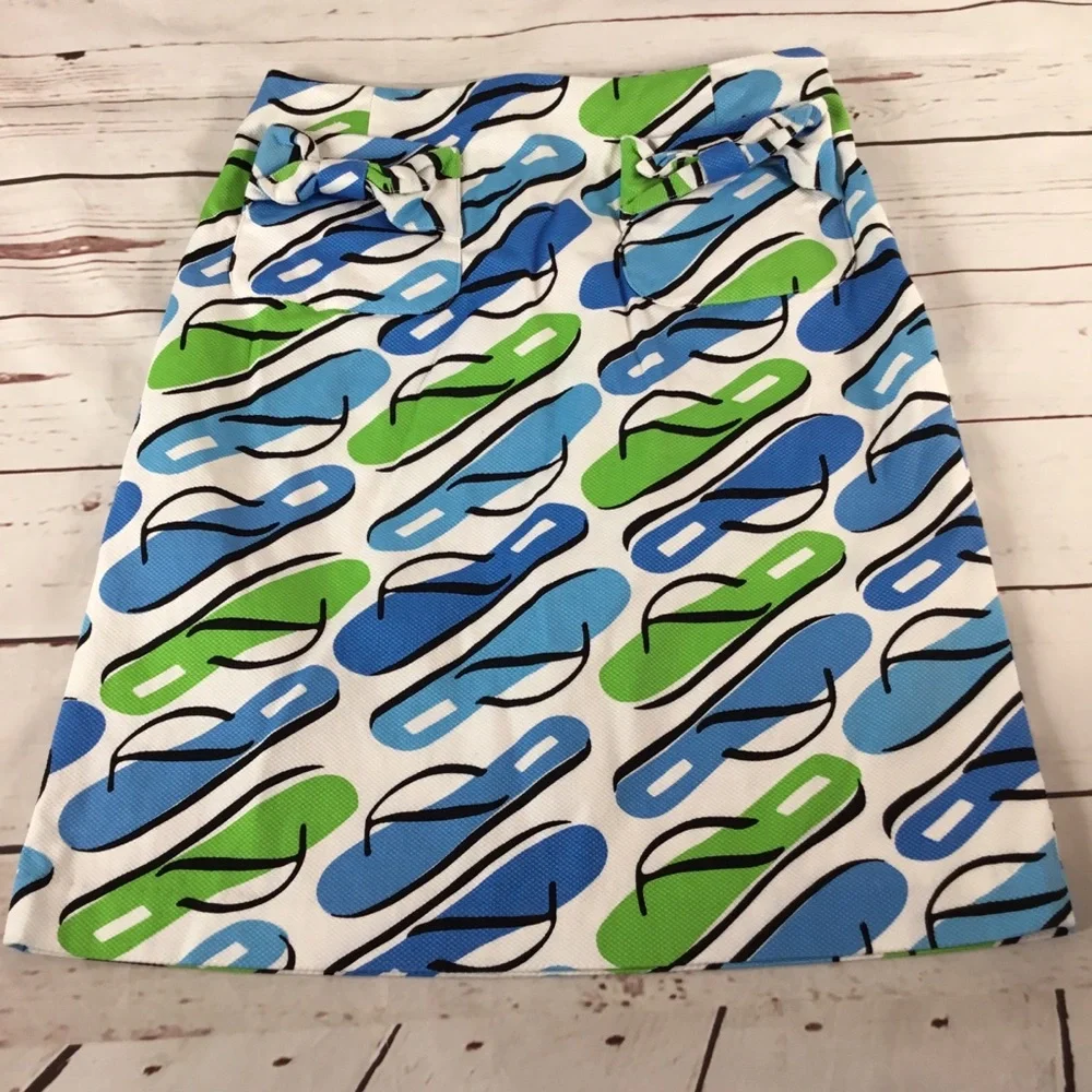 Flip Flop Skirt by City Silk Size 4P 2‎ Pockets